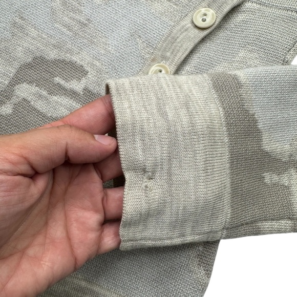 Nau 1/4 Zip Beige Wool Pullover Sweater - Picture 7 of 12